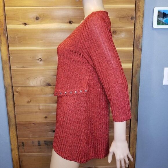 Ruby Rd. Asymmetrical Top (size S) - Picture 3 of 6